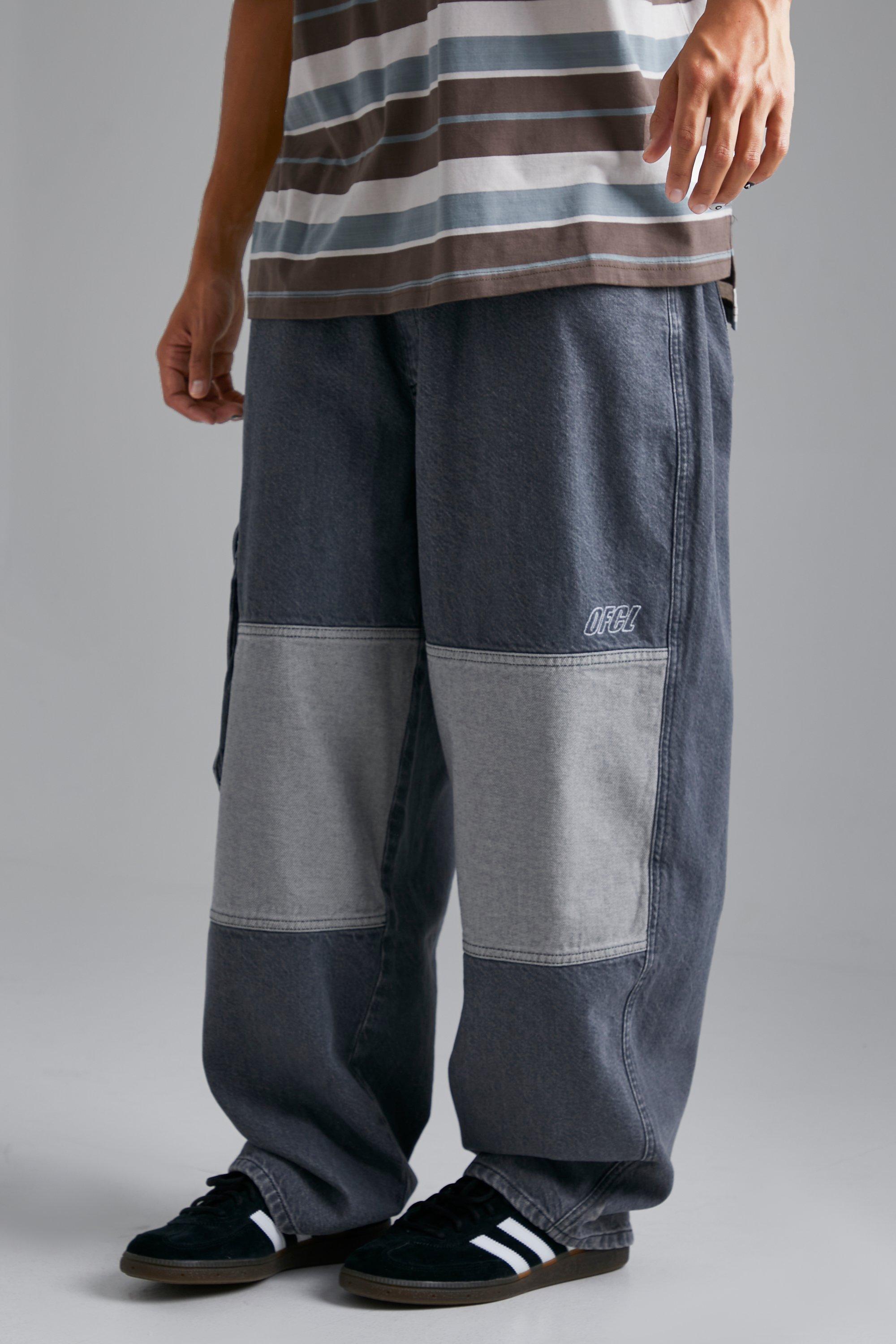 【Anyone more】Otsu Big Cargo Two Buckle Long Denim Pants Shop Denim at Coco Goose!